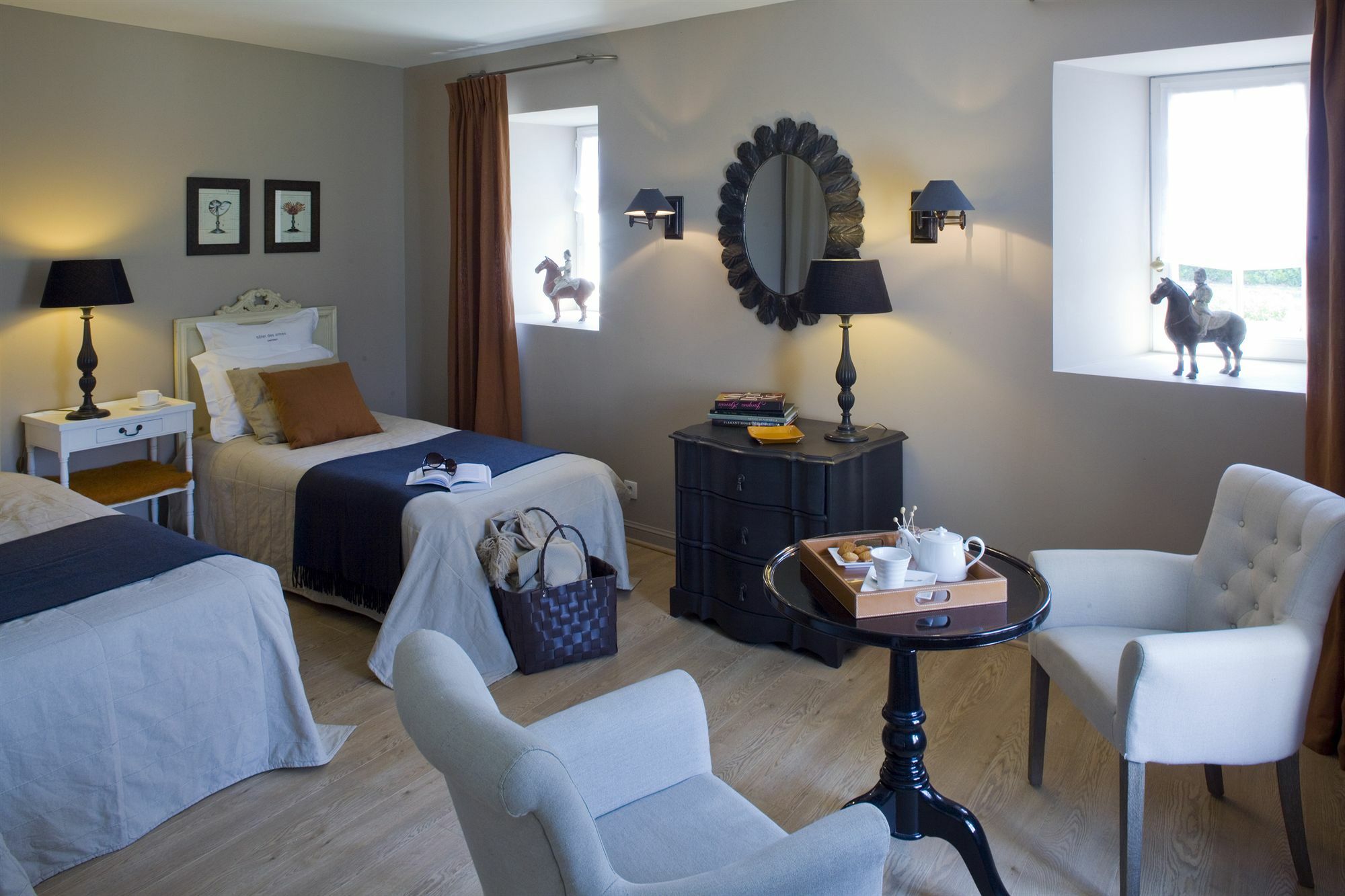 Relais Du Silence Hotel Restaurant Les Ormes バルヌヴィル・カルトゥレ エクステリア 写真